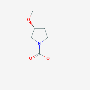 molecular formula C10H19NO3 B2866025 (R)-tert-Butyl 3-methoxypyrrolidine-1-carboxylate CAS No. 549532-08-3