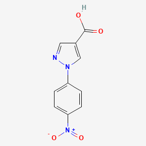 1-(4-nitrophenyl)-1H-pyrazole-4-carboxylic acid