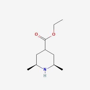 Ethyl (2S,6R)-2,6-dimethylpiperidine-4-carboxylate