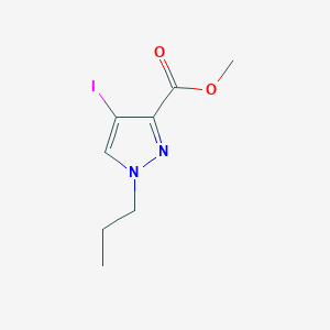 methyl 4-iodo-1-propyl-1H-pyrazole-3-carboxylate