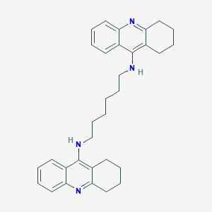 molecular formula C32H38N4 B286613 N,N'-di[(9Z)-1,3,4,10-tetrahydroacridin-9(2H)-ylidene]hexane-1,6-diamine 