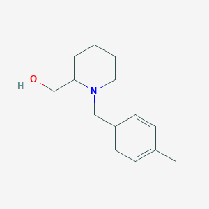 molecular formula C14H21NO B2866209 (1-(4-Methylbenzyl)piperidin-2-yl)methanol CAS No. 1251236-70-0