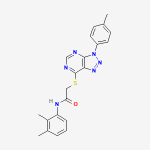 N-(2,3-dimethylphenyl)-2-((3-(p-tolyl)-3H-[1,2,3]triazolo[4,5-d]pyrimidin-7-yl)thio)acetamide