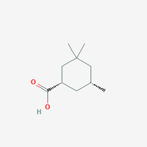 (1S,5R)-3,3,5-Trimethylcyclohexane-1-carboxylic acid