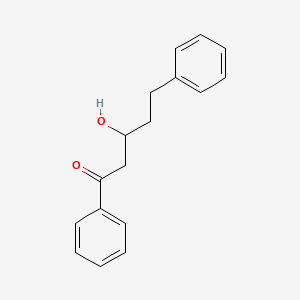 molecular formula C17H18O2 B2866458 3-羟基-1,5-二苯基-1-戊酮 CAS No. 60669-64-9
