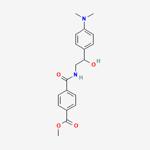 Methyl 4-((2-(4-(dimethylamino)phenyl)-2-hydroxyethyl)carbamoyl)benzoate