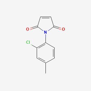 molecular formula C11H8ClNO2 B2866514 1-(2-氯-4-甲基苯基)-1H-吡咯-2,5-二酮 CAS No. 928710-58-1