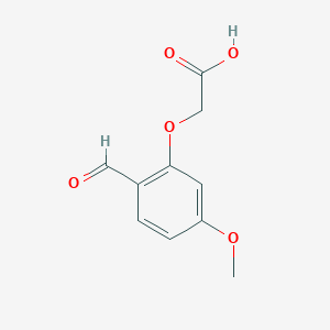 2-(2-Formyl-5-methoxyphenoxy)acetic acid