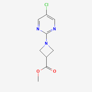 Methyl 1-(5-chloropyrimidin-2-yl)azetidine-3-carboxylate