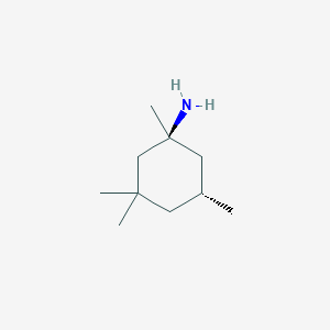 (1S,5R)-1,3,3,5-tetramethylcyclohexan-1-amine