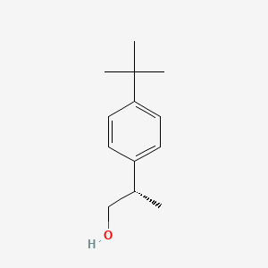 (2S)-2-(4-Tert-butylphenyl)propan-1-ol