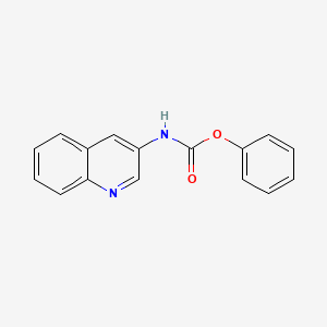 phenyl N-(quinolin-3-yl)carbamate