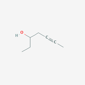 molecular formula C7H12O B028669 5-己炔-3-醇 CAS No. 19781-82-9