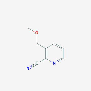 molecular formula C8H8N2O B2867033 3-(Methoxymethyl)picolinonitrile CAS No. 863548-34-9