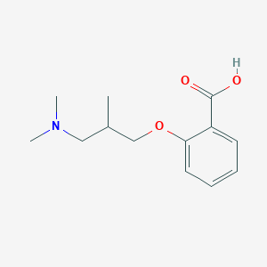 2-[3-(Dimethylamino)-2-methylpropoxy]benzoic acid
