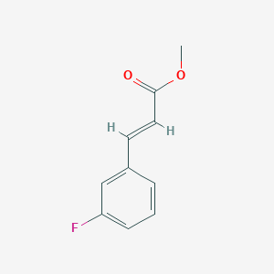 molecular formula C10H9FO2 B2867053 (e)-Methyl 3-(3-fluorophenyl)acrylate CAS No. 74325-03-4