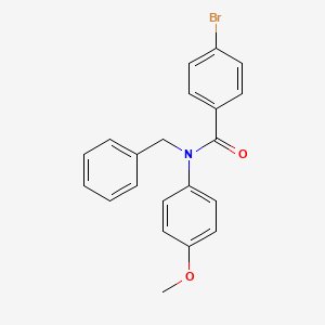 N-benzyl-4-bromo-N-(4-methoxyphenyl)benzamide