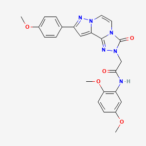 molecular formula C24H22N6O5 B2867113 Chembl4555387 CAS No. 1207052-96-7