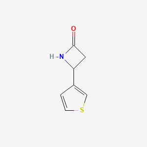 4-(Thiophen-3-yl)azetidin-2-one