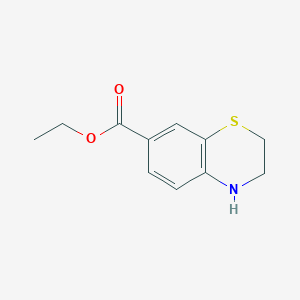 ethyl 3,4-dihydro-2H-1,4-benzothiazine-7-carboxylate