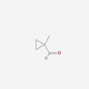 molecular formula C5H8O B2867271 1-Methylcyclopropane-1-carbaldehyde CAS No. 4515-89-3
