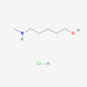 molecular formula C6H16ClNO B2867279 5-(甲基氨基)戊醇盐酸盐 CAS No. 124455-58-9