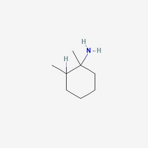 molecular formula C8H17N B2867316 1,2-二甲基环己烷-1-胺 CAS No. 39077-52-6