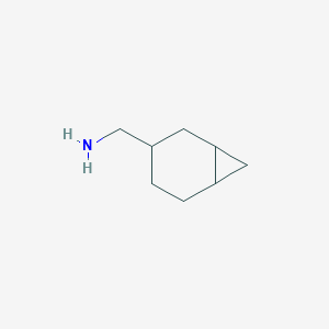 {Bicyclo[4.1.0]heptan-3-yl}methanamine