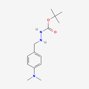 Tert-butyl 2-(4-(dimethylamino)benzyl)hydrazinecarboxylate
