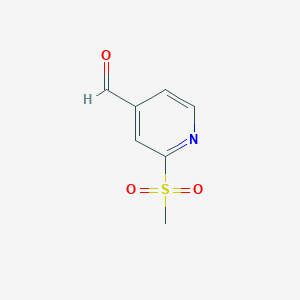 2-(Methylsulfonyl)isonicotinaldehyde