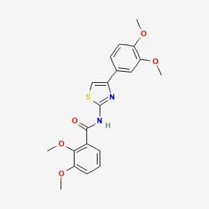 N-(4-(3,4-dimethoxyphenyl)thiazol-2-yl)-2,3-dimethoxybenzamide
