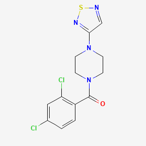 1-(2,4-Dichlorobenzoyl)-4-(1,2,5-thiadiazol-3-yl)piperazine