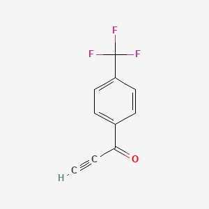 1-[4-(Trifluoromethyl)phenyl]prop-2-yn-1-one