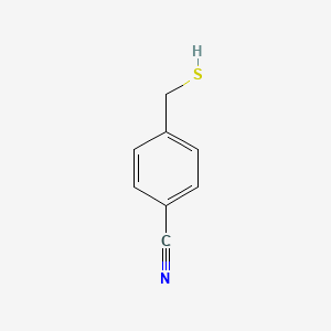 molecular formula C8H7NS B2867552 4-(Sulfanylmethyl)benzonitrile CAS No. 51776-12-6