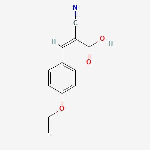 2-Cyano-3-(4-ethoxy-phenyl)-acrylic acid