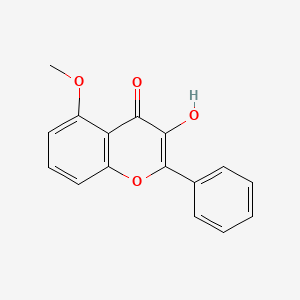 molecular formula C16H12O4 B2867594 3-Hydroxy-5-methoxyflavone CAS No. 6665-81-2