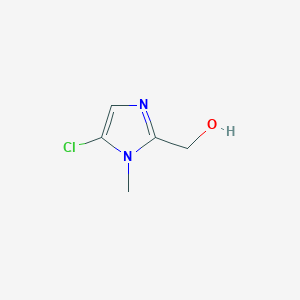 molecular formula C5H7ClN2O B2867671 (5-chloro-1-methyl-1H-imidazol-2-yl)methanol CAS No. 334893-99-1