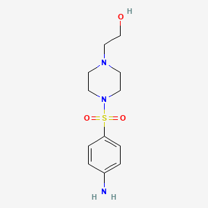 2-(4-((4-Aminophenyl)sulfonyl)piperazin-1-yl)ethanol