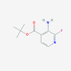 Tert-butyl 3-amino-2-fluoropyridine-4-carboxylate