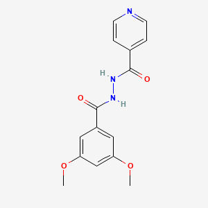 N'-(3,5-dimethoxybenzoyl)isonicotinohydrazide