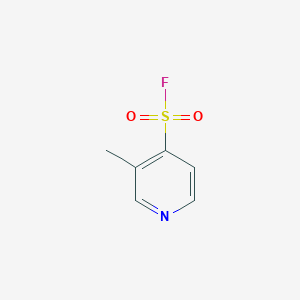 molecular formula C6H6FNO2S B2867722 3-Methylpyridine-4-sulfonyl fluoride CAS No. 1903618-26-7