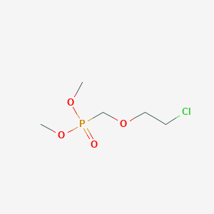 molecular formula C5H12ClO4P B2867763 二甲基[(2-氯乙氧基)甲基]膦酸酯 CAS No. 126354-31-2