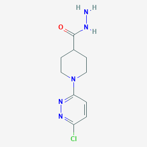 1-(6-Chloro-3-pyridazinyl)-4-piperidinecarbohydrazide
