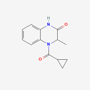 4-(cyclopropylcarbonyl)-3-methyl-3,4-dihydro-2(1H)-quinoxalinone