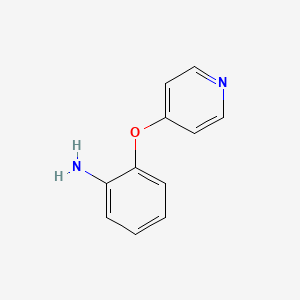 molecular formula C11H10N2O B2867845 2-(Pyridin-4-yloxy)aniline CAS No. 4870-01-3