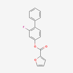 2-Fluoro[1,1'-biphenyl]-4-yl 2-furoate