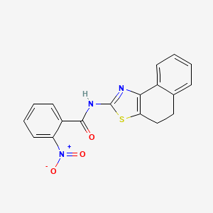 N-(4,5-dihydronaphtho[1,2-d]thiazol-2-yl)-2-nitrobenzamide