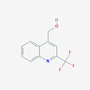 molecular formula C11H8F3NO B2867887 (2-(Trifluoromethyl)quinolin-4-yl)methanol CAS No. 362469-45-2