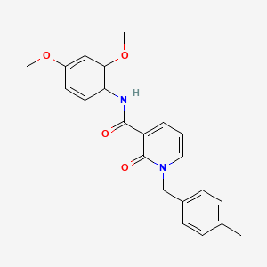 N-(2,4-dimethoxyphenyl)-1-(4-methylbenzyl)-2-oxo-1,2-dihydropyridine-3-carboxamide