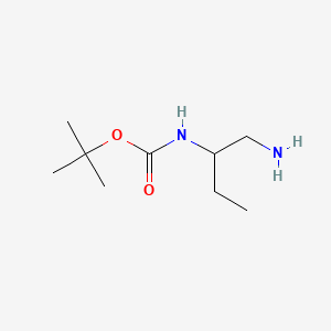 molecular formula C9H20N2O2 B2867943 tert-Butyl (1-aminobutan-2-yl)carbamate CAS No. 732219-83-9